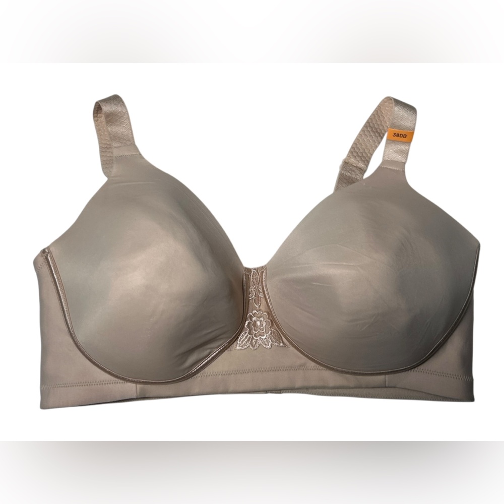 VANITY FAIR Beauty Back Full Figure Wirefree Smoothing Bra 71380 size 38DD NWT